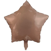 Globo estrella rosegold